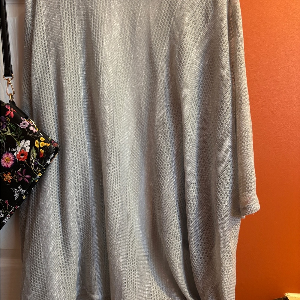 Cozy Gray Knit Sweater